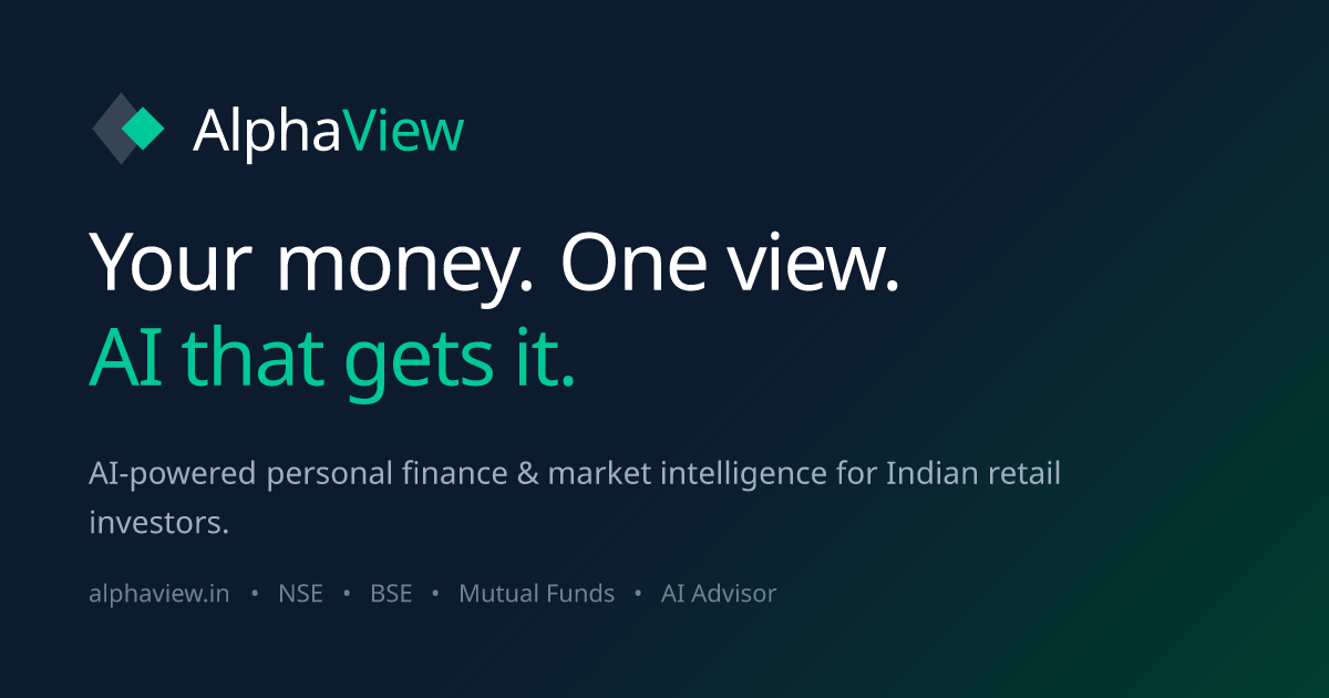 About AlphaView — AI-Powered Personal Finance for India | AlphaView